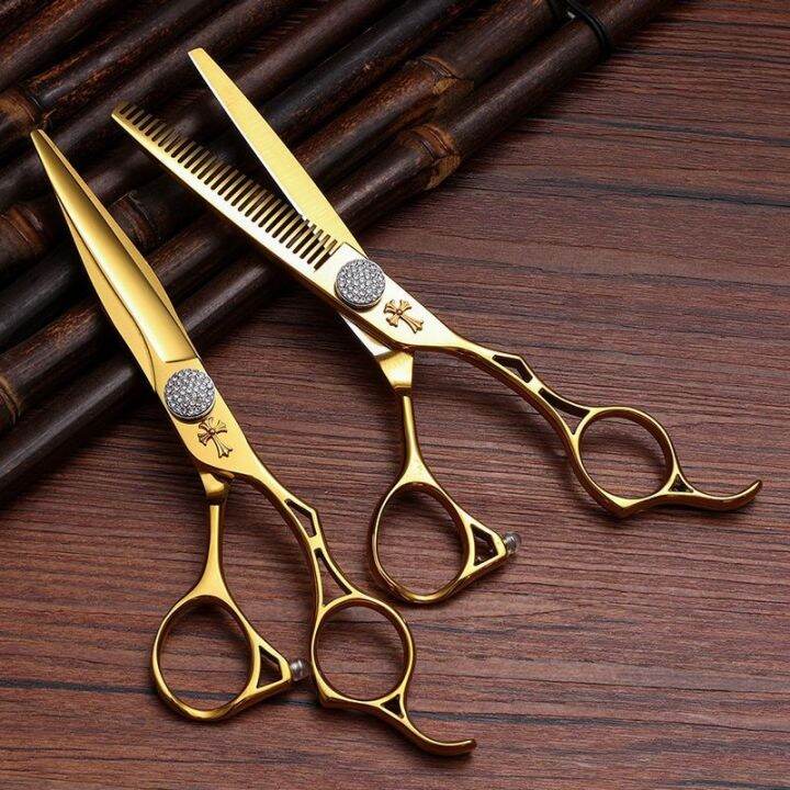 high-end-authentic-japanese-import-steel-man-hairdressing-scissors-professional-hairdresser-barber-special-flat-scissors-tooth-scissors-thinning-set