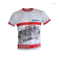 New！2023！Fiat Abarth Camiseta Maglietta Motorsport T-shirt 500 595 Punto Travel High quality products （Freeprinting of names）