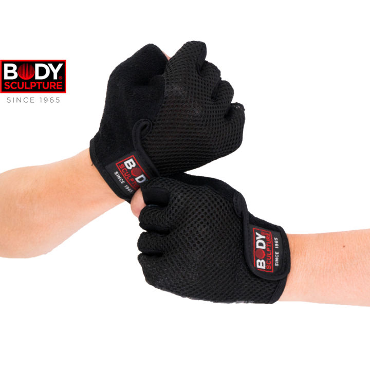 body-sculpture-รุ่น-bw-84-ถุงมือครึ่งนิ้ว-ยกน้ำหนักออกกำลังกาย-weight-gloves-exercise-gloves