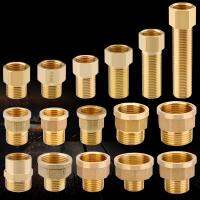 Brass 1/2 3/4 BSP Hexagonal Female Thread Male Thread Extend Butt Joint Adapter Adapter Coupler Plumbing fittings