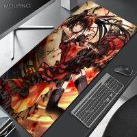 Kurumi Tokisaki Anime Mouse Pad Large Desk Mat Gaming Accessories Mausepad Xxl Rubber Mouse Pads Desktop Computer Slipma