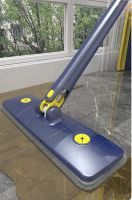 Magee8 2023 Self-wringing Twist Lazy Mop Squeeze Rotating X-type Hand Washing Glass Flat Floor Stair Dust Cleaning