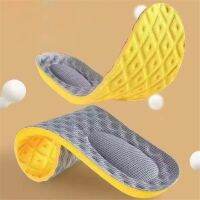 4D Sports Shoes Insoles Super Soft Running Insole for Feet Shock Absorption Baskets Shoe Sole Arch Support Orthopedic Inserts