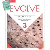 Top quality หนังสืออย่างเดียว EVOLVE 3 :STUDENTS BOOK **ไม่มีโค๊ดออนไลน์**