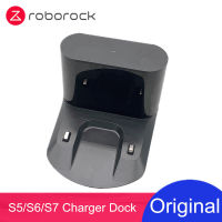 Original Roborock แท่นชาร์จหรือล้อสำหรับ S7 S5 MAX S6 S6MaxV E4 E5หุ่นยนต์เครื่องดูดฝุ่นอะไหล่ซ่อม