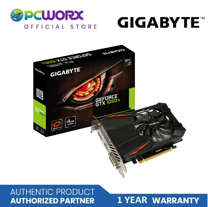 Gigabyte GVN105TD54GD GTX1050TI 4GB DR5 128bit Graphics Card Gigabyte