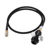 Regulator 100ซม.SLP FLEX Remote ท่อสาย0-200 Psi HPA Co2ชุดกระบอกสูบ