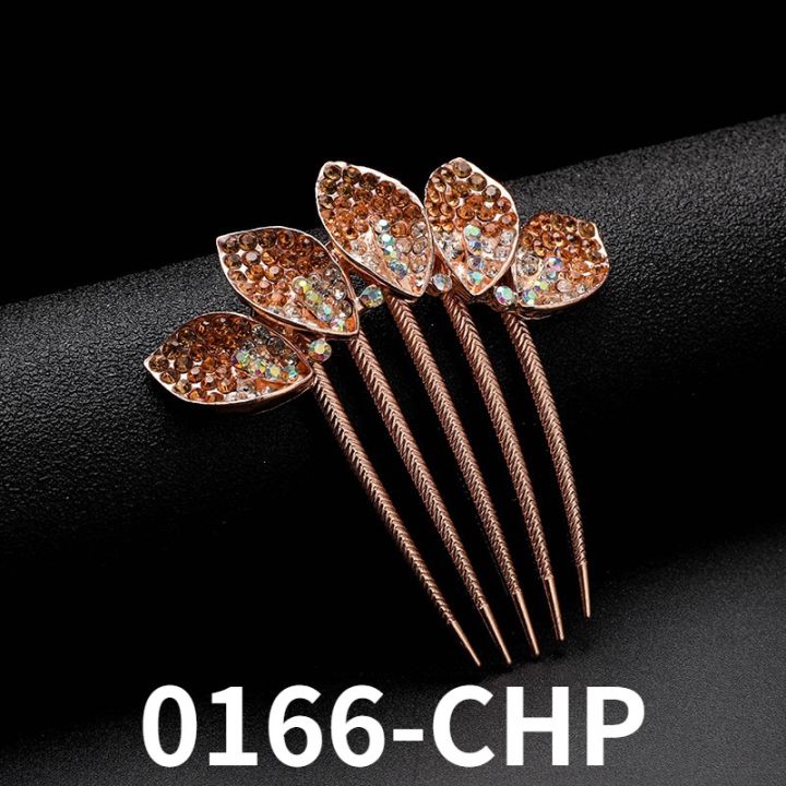 korean-version-of-new-rhinestone-pearl-bow-hair-accessories-popular-five-tooth-disc-comb