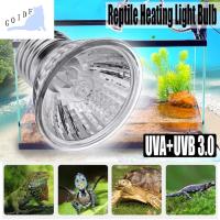 GOIDF เต่า โคมไฟความร้อน เต็มสเปกตรัม Basking Light สัตว์เลื้อยคลาน แสงยูวีเอ หลอดฮาโลเจน