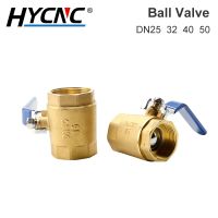 Female Threaded Brass Close Ball Faucet Full Port Handle Valve DN25 DN32 DN40 DN50 Water-Gas-Oil Adapter Control Pipe Fittings Plumbing Valves