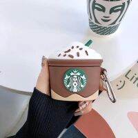 รุ่นใหม่ 3 ในนามของ Starbucks แอปเปิ้ลซิลิโคน 12 ฝาครอบหูฟังไร้สายบลูทูธ pro