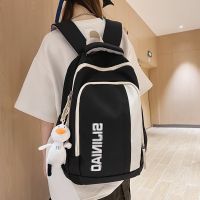 2023 new female high school birthday department ins spell light bag large capacity backpack is contracted