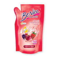 Benice บีไนซ์ ครีมอาบน้ำ เชอร์รี่ เบอร์รี่ เพียวริฟาย ขนาด 180 มล. แพ็ค 3 ถุง TW Shopz WU Shopz