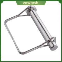 ZOWBRSH 1Pc เหล็กคาร์บอนสตีล หมุดล็อคเพลา 1/2 "x 3-1/2" 12X90มม. หมุดหัวเข็มขัดแบบสปริง ทนทานสำหรับงานหนัก สี่เหลี่ยมสี่เหลี่ยม สายล็อคพิน รถพ่วงฟาร์ม