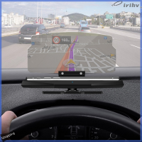 Jianzhanqinl จอแสดงผลระบบนำทางแบบ HUD สำหรับรถยนต์ยึดที่ใส่โทรศัพท์เครื่องฉาย GPS