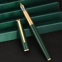 Jinhao 95 Fountain ปากกา EF FM Nib Retro Design Metal Elegant คลิปเขียนปากกาหมึกอุปกรณ์สำนักงานโรงเรียนของขวัญปากกา-jica