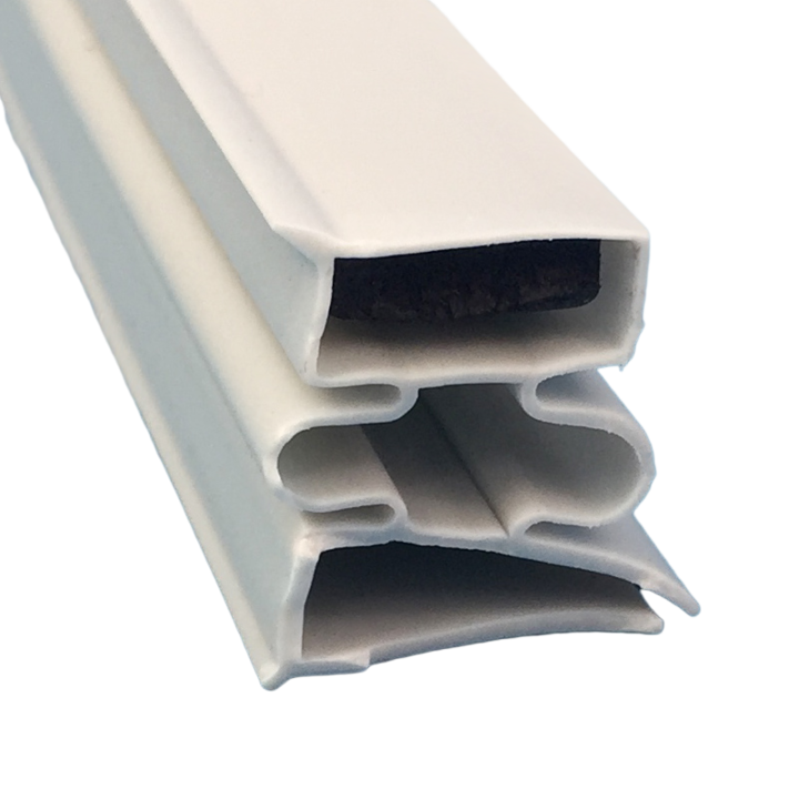 Universal commercial refrigerator / fridge door flexible soft pvc