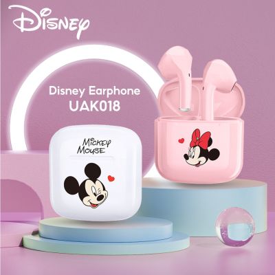 Disney หูฟังบลูทูธไร้สาย UKA018 TWS ลายการ์ตูนดิสนีย์น่ารัก พร้อมไมโครโฟน