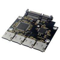 2X 2.5 Inch 4 TF to SATA Adapter Card, Self-Made SSD Solid State Drive, for Micro-SD to SATA Group RAID Card