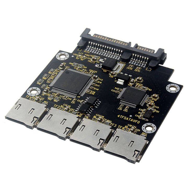 2-5-inch-4-tf-to-sata-adapter-card-self-made-ssd-solid-state-drive-for-micro-sd-to-sata-group-raid-card