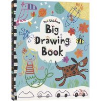 Usborne big drawing book educational activities art enlightenment art creation childrens art painting childrens English books English original imported childrens books