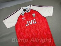 Retro : เสื้อบอลย้อนยุค Vintage ทีม อาเซน่อล เหย้า 1990 Arsenal Home 1990 สุดคลาสสิก !!