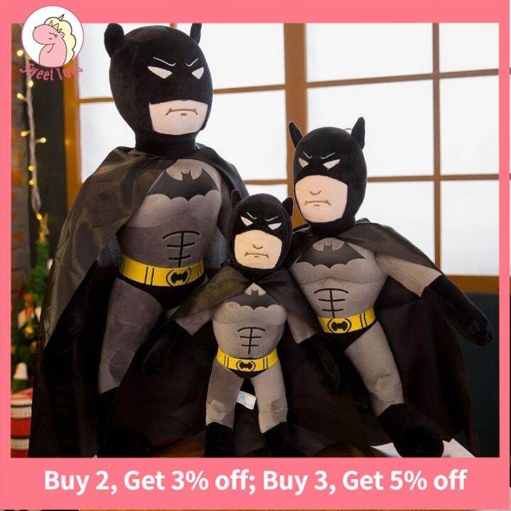 55cm Avengers Batman Stuffed Toys for Kids Boy Children Plush Doll