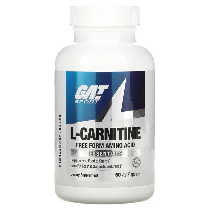 gat-l-carnitine-60เม็ด-เผาผลาญไขมัน-ลดไขมัน-ลีนกล้ามเนื้อ