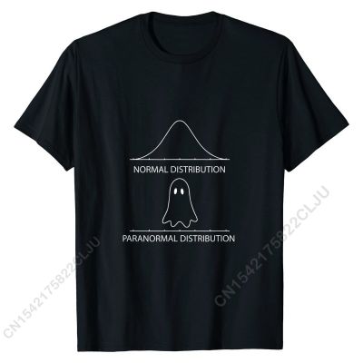 Math Statistics Normal Distribution Paranormal Distribution T-Shirt Cotton Men T Shirt Casual T Shirt Brand New Normal