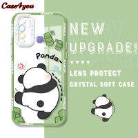 Case4you สำหรับ Vivo Y30 Y50 Y30i 1938ต้นฉบับกันกระแทกที่น่ารักเคสแพนด้าคลุมทั้งหมดกล้องเคสใส่โทรศัพท์นิ่มโปร่งใสป้องกัน