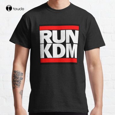Run Kdm Korean Domestic Market Classic T-Shirt Cotton Tee Shirt Custom Aldult Teen Unisex Digital Printing Tee Shirt Cotton XS-4XL-5XL-6XL
