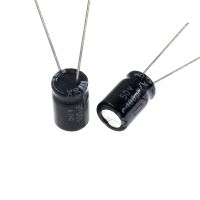 【cw】 50pcs 100uF 50V 100MFD 50Volt 6x11mm Aluminum Electrolytic Capacitor Radial 100mf50v 100uf50v 50v100mf 50v100uf