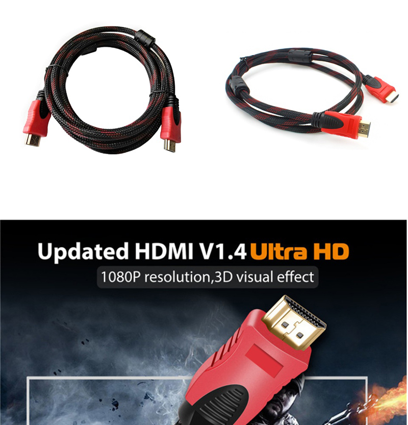 Vani HDMI AV Video Cable Cord TV HDTV for GoPro HERO 5 6 Black HD 4K Camera 