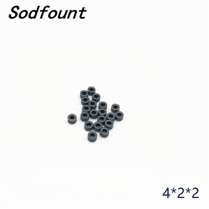 100pcs Small Ferrite 4x2x2mm Antiinterference Inductor Cores EMI