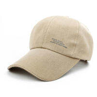 เวอร์ชั่นเกาหลีของผู้ชายหมวกผ้าใบ F Peaked Sun Hat Street Sunshade Hat for Fishing