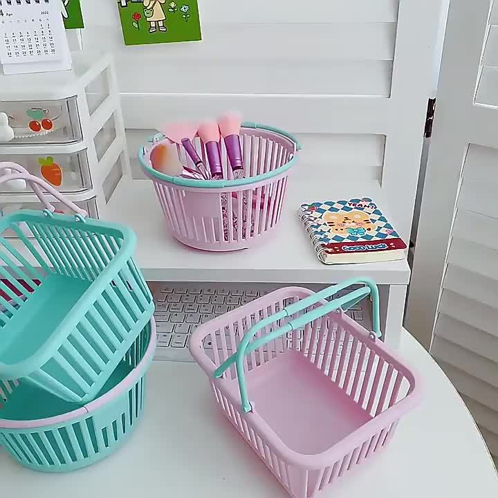 Mini Desktop Storage Basket, Fruit Basket Organizer