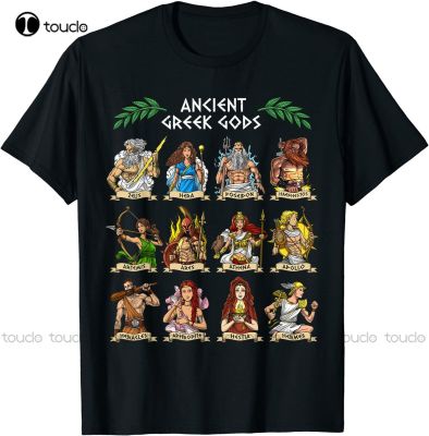 Greek Mythology Gods Ancient Greece T-Shirt Size S-5Xl Black T&nbsp;Shirts For Men Custom Aldult Teen Unisex Xs-5Xl Fashion Funny New