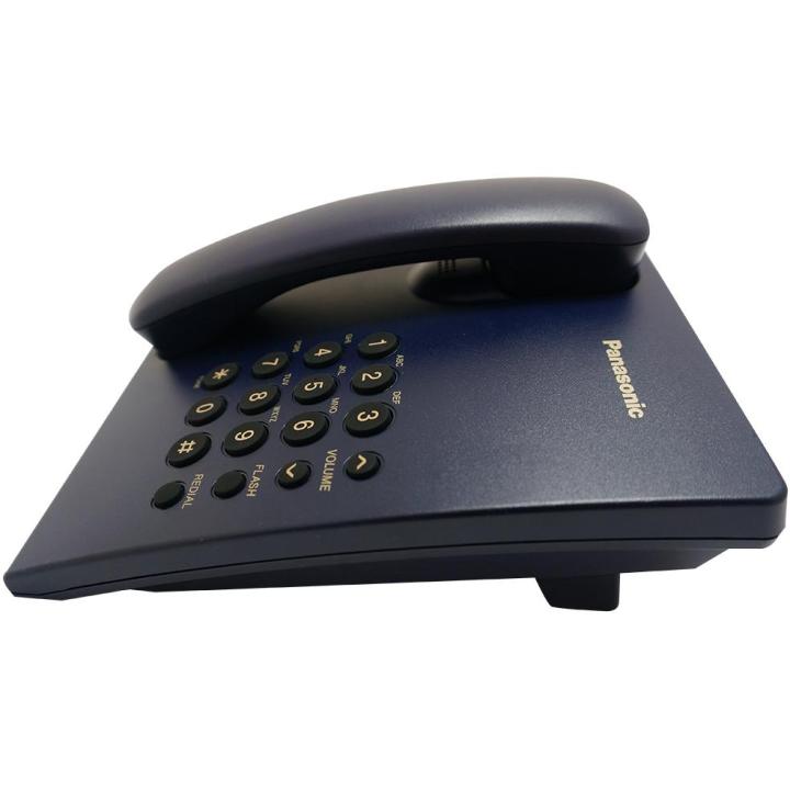 panasonic-โทรศัพท์มีสายสีน้ำเงิน-รุ่น-kx-ts500mx-c
