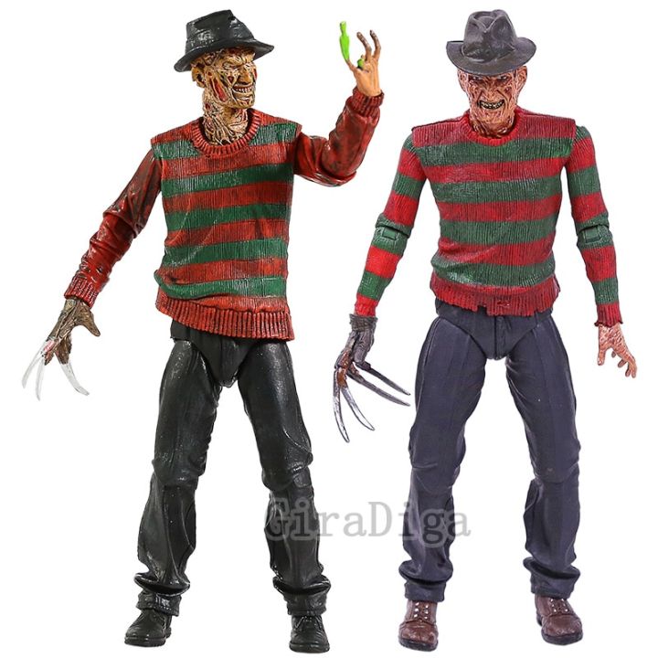 ของเล่นโมเดลของสะสมตุ๊กตาขยับแขนขาได้สำหรับ-freddy-krueger-7