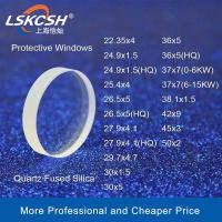 Hot Selling LSKCSH Laser Protective Windows 22.35*4 27.9*4.1 30*5 36*5 37*7 1064Nm Quartz Fused Silica For  Raytools WSX Cutting Welding