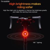 ◈๑☽ Cycling Waterproof Usb Charging 12 Lamp Beads Bicycle Tail Light Night Running Safety Warning Light Helmet Lamp