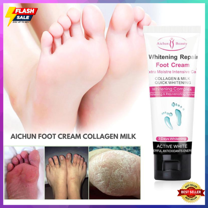 AICHUN Foot Cream Collagen Milk Serum 100g Feet Cream Effectively