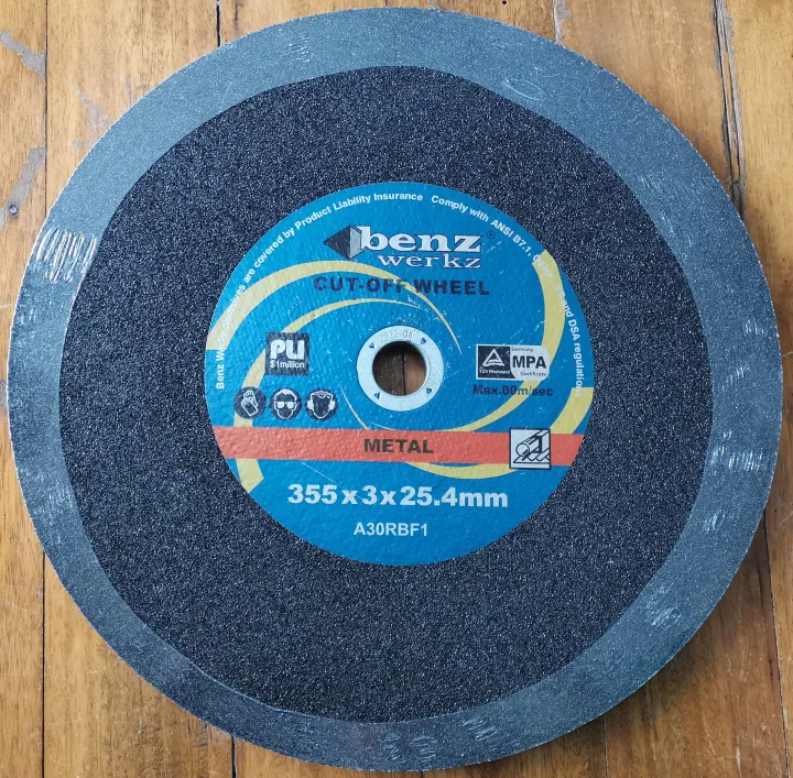 Benz Werkz Cut Off Wheel Cutting Disc 14", Heavy Duty (1pc) Lazada PH