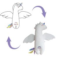 [COD] Customized unicorn exhaust Maternal and child plush lying home nap customization