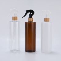 【YF】◇  Wholesale bamboo trigger spray cap 100ml 120ml 150ml 200ml 250ml 500ml Plastic Spray Bottle