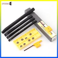 Yingke S07k Sclcr06/S08k/S10k/S12m/95องศาก้านเหล็กสว่านสำหรับคว้านที่จับเครื่องมือกลึงเครื่องมือแทรกคาร์ไบด์ Ccmt060204 10ชิ้น