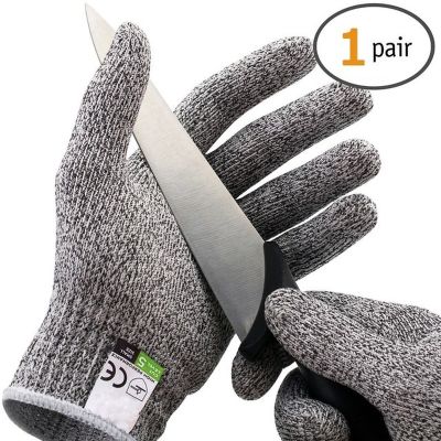 Sarung tangan Anti potong sarung tangan Anti potong keselamatan Anti tusukan Pelindung kawat baja tahan karat jala logam sarung tangan kerja dapur