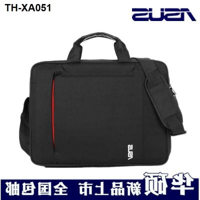 ☃▬ Asustek computer bag lenovo laptop bag 14 inch 15.6 inch hand men and women of the bill of lading shoulder bag business casual bag mail