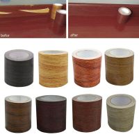 Floor Furniture Renovation Skirting Line Sticker Realistic Wood Grain Repair Adhensive Duct Tape Home Decoration Adhesives Tape