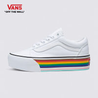 VANS OLD SKOOL STACKFORM - PRIDE RAINBOW รองเท้าผ้าใบชาย หญิง